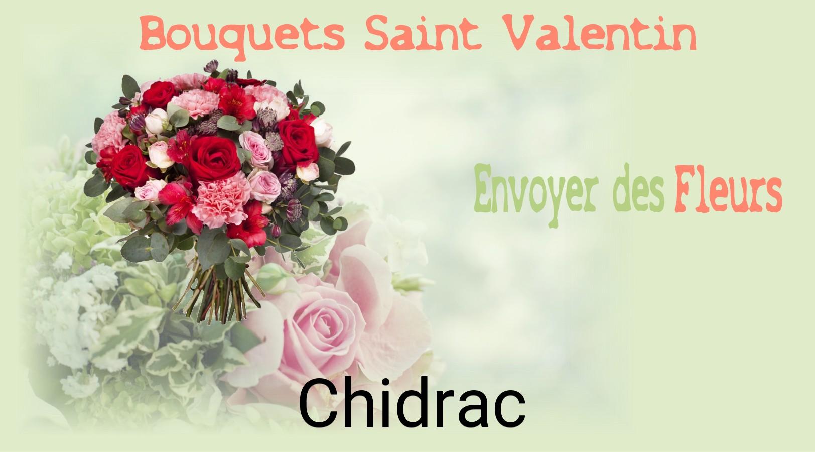 Roses de Saint-Valentin livrées à Chidrac